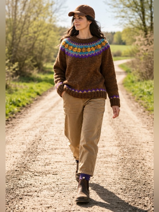 Sweaters - EUC Fair Isle Wool Sweater